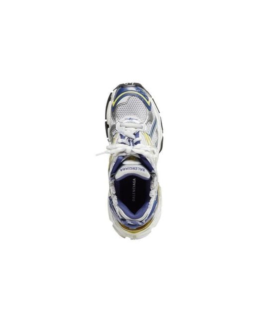 Balenciaga Blue Runner Sneakers Mesh And Nylon' for men