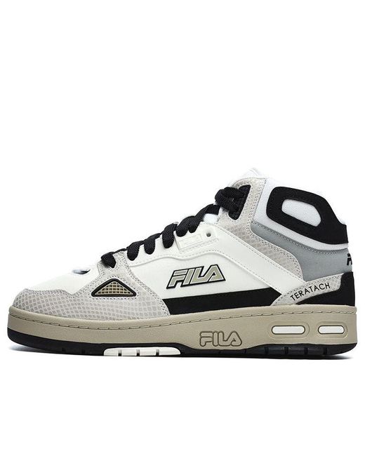 Fila White Teratach Skate Shoes for men