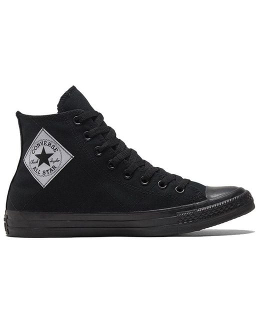Converse Black Chuck Taylor All Star Patched for men