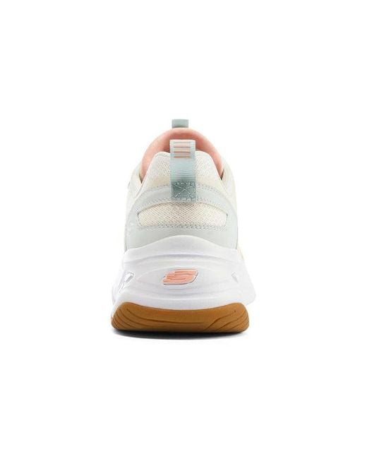 Skechers White (Wmns) D'Lites 4.0 'Cream'