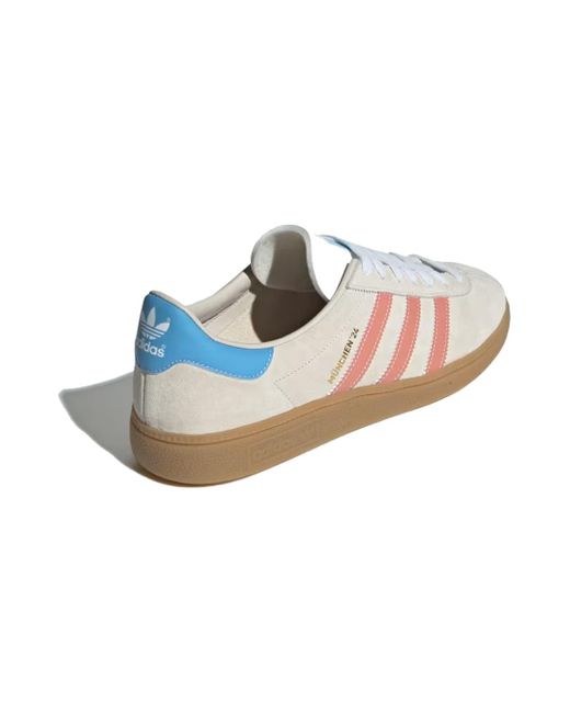 Adidas White Munchen 24 Clay Burst' for men