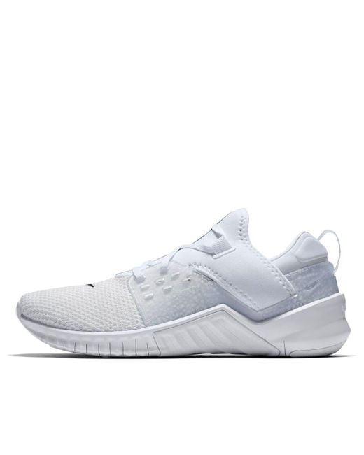 Nike White Free X Metcon 2 'Triple' for men