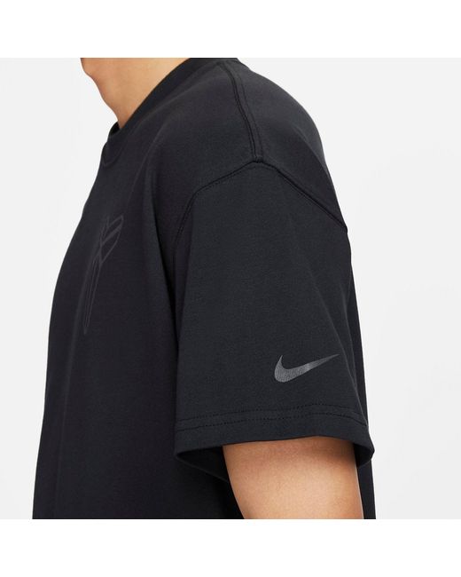 Nike Black Kobe Bryant Short Sleeves Tee 'Mamba Mentality' for men