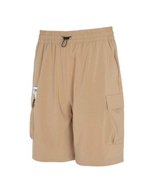 Adidas Natural Neo Casual Sports Woven Cargo Shorts for men