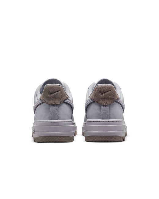 Nike Gray Air Force 1 Luxe 'Provence' for men