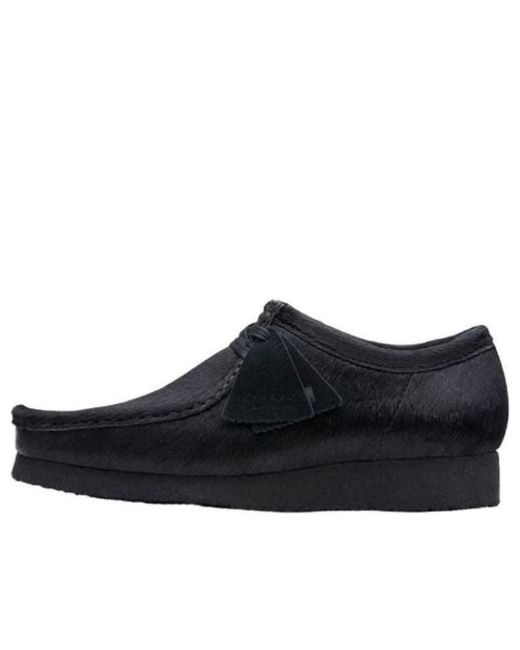 Clarks Wallabee Hair On【UK9.5】 Clarks Wallabee Hair On in Black for Men | Lyst UK
