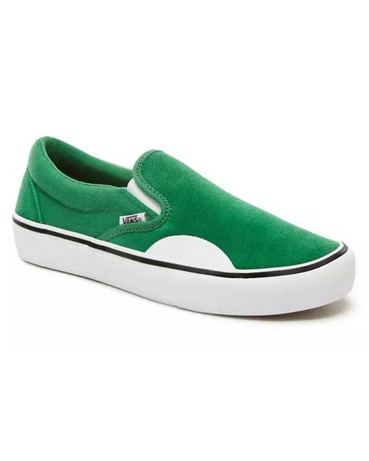 Vans Green Slip-On Pro 'Amazon' for men