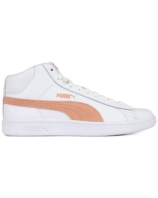 PUMA White Smash V2 Mid L for men