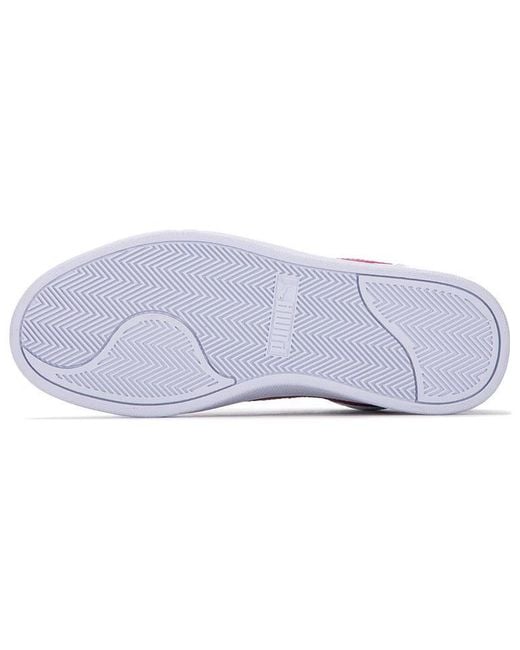PUMA White Shuffle Mid Dusty Orchid' for men