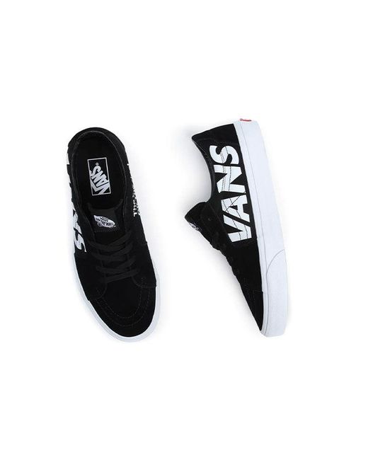 Vans Black Sk8-Low Low Top Casual Skate Shoes for men