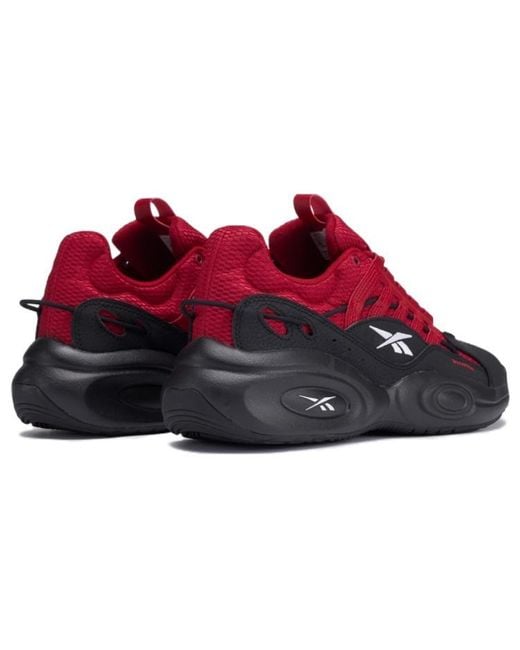 Reebok Red Solution Iverson Basketball Shoes for men