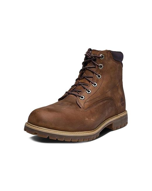 Timberland Brown 6-Inch Alburn Boots for men