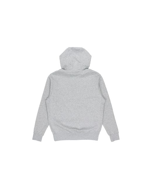 Nike Gray Sportswear Club French Terry Full House Hoodie for men
