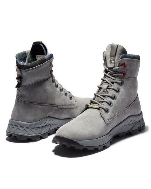 Timberland Blue Brooklyn Side Zip Boots 'Medium Nubuck' for men