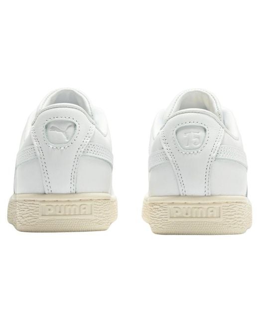 PUMA White Basket Classic 75Y Prm for men