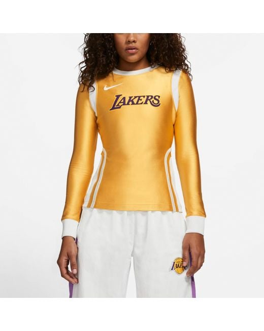 Nike Yellow (Wmns) X Ambush Nba Lakers Top 'Mineral'