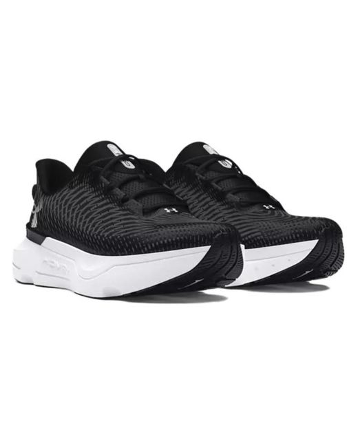 Under Armour Black Infinite Pro Running Shoes Castlerock for men
