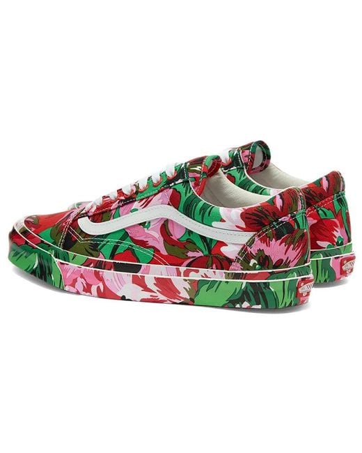 Vans Red Kenzo X Og Old Skool Lx 'Floral' for men