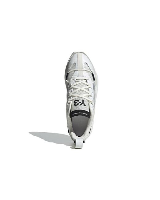 Adidas White Y-3 Shiku Run 'Core Orbit' for men