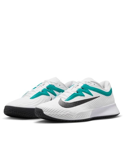 Nike Blue Court Air Zoom Vapor Pro 3 Hc Radiant Emerald' for men