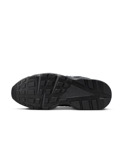 Nike Black Air Huarache Runner 'Medium Ash Anthracite' for men