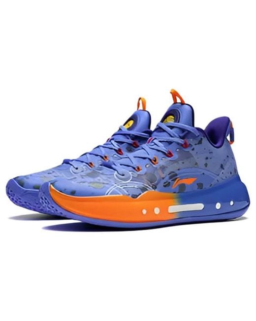 Li-ning Blue Yushuai 14 Low 'Poison Dart Frog' for men