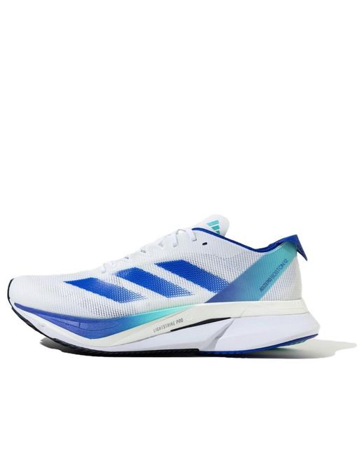 Adidas Blue Adizero Boston 12 Cobalt' for men
