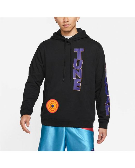Nike Blue Lebron Hoodie X Space Jam A New Legacy Hoodie for men