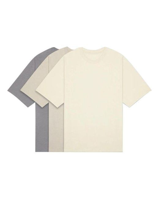 Fear Of God Natural Fw20 3 Pack Tee for men