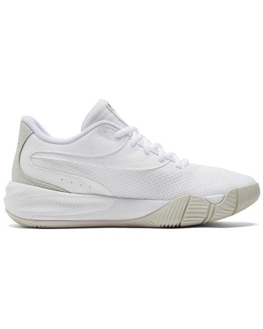 PUMA White Triple Basketball for men