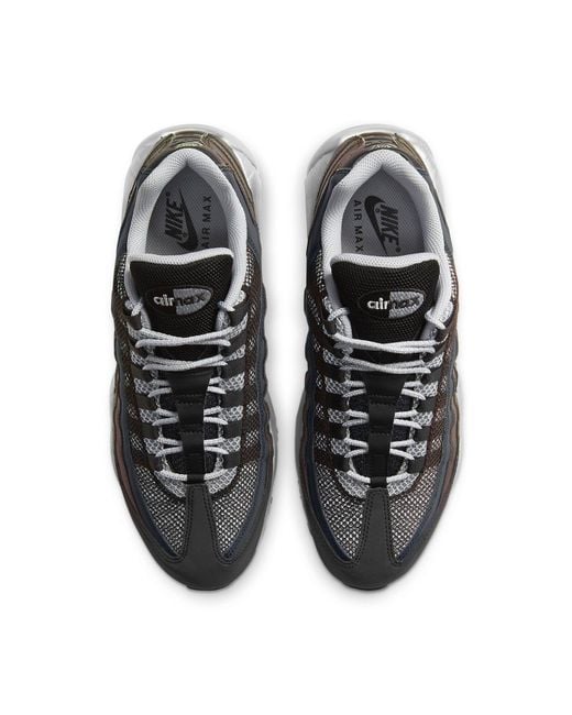 Nike Black Air Max 95 Premium 3M' for men