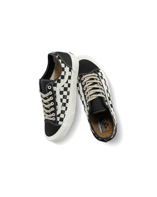 Vans White Style 36 Chessboard for men