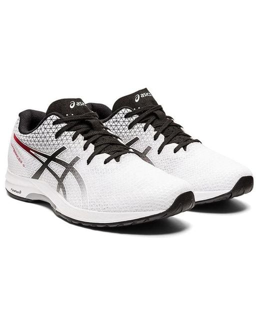 Asics White Lyteracer 4 2E Wide for men