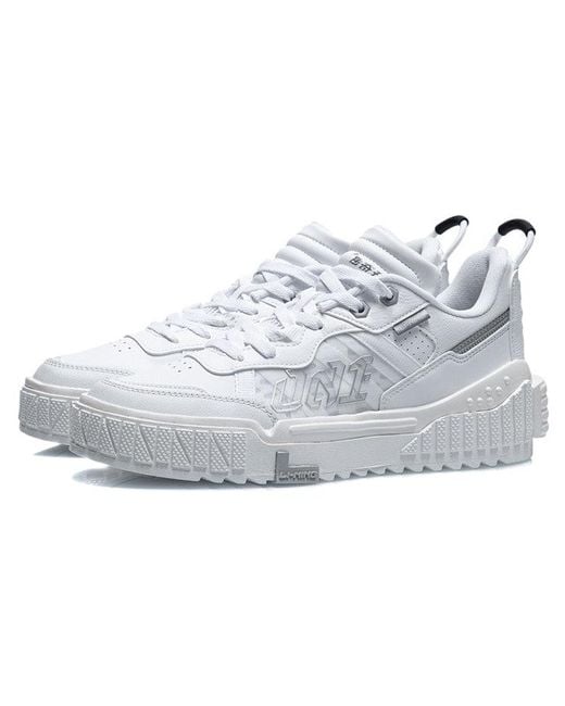 Li-ning White 001 Unblock 'True' for men