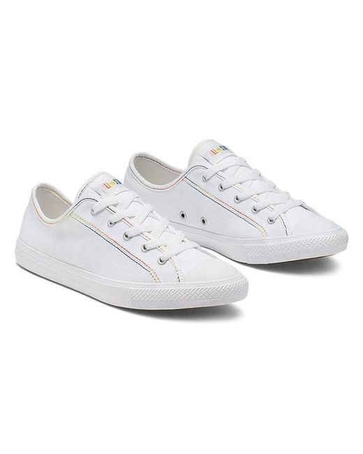 Converse White (Wmns) Chuck Taylor All Star Dainty Low Top
