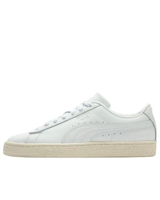 PUMA White Basket Classic 75Y Prm for men