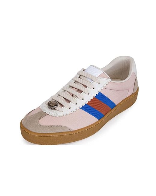 Gucci Blue (Wmns) G74 Web Casual Shoes