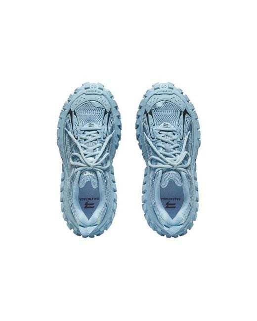 Balenciaga Blue Bouncer Screw Sneakers Mesh And Nylon' for men