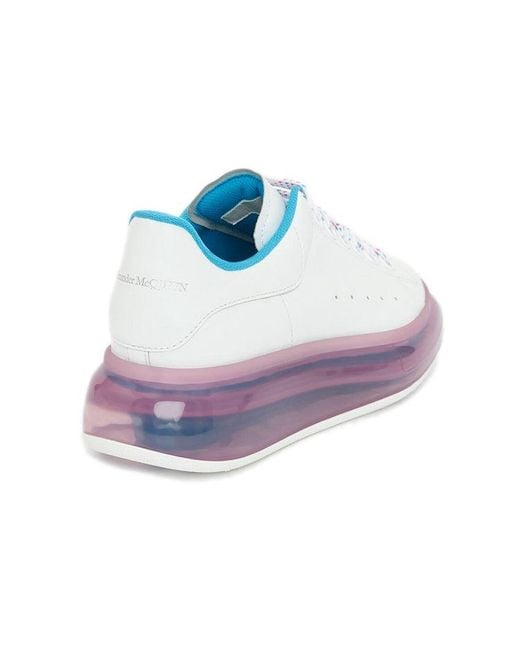 McQueen Blue (Wmns) Oversized Sneaker 'Transparent Sole