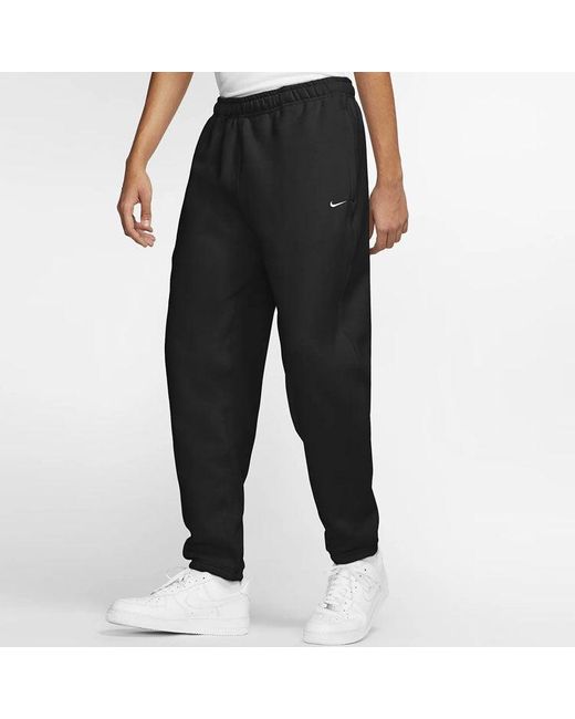 Nike Blue Lab Solid Color Thermal Track Pants For for men