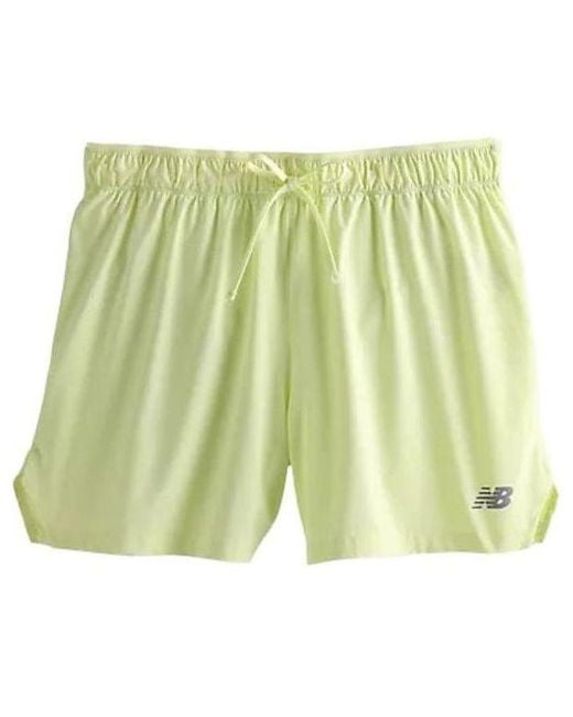 New Balance Green Rc Short 5" 'Spotlight' for men