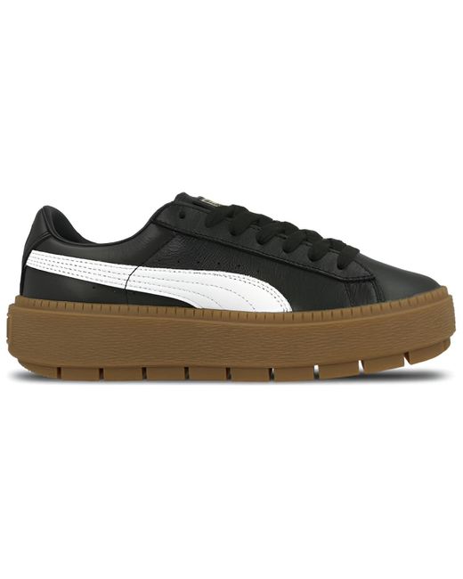PUMA Black (Wmns) Platform Trace L Gum'