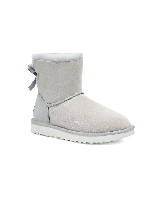 Ugg Gray (Wmns) Mini Bailey Bow Ii Boot