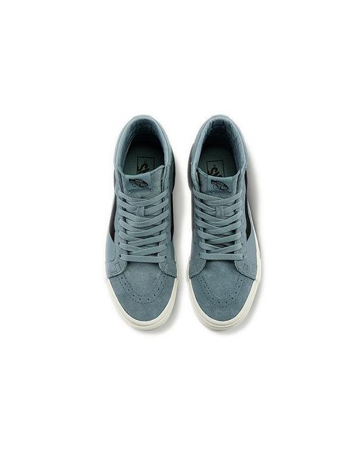 Vans Blue Sk8-Hi Retro Casual Skate Shoes