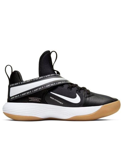Nike Black (Wmns) React Hyperset Gum Light' for men