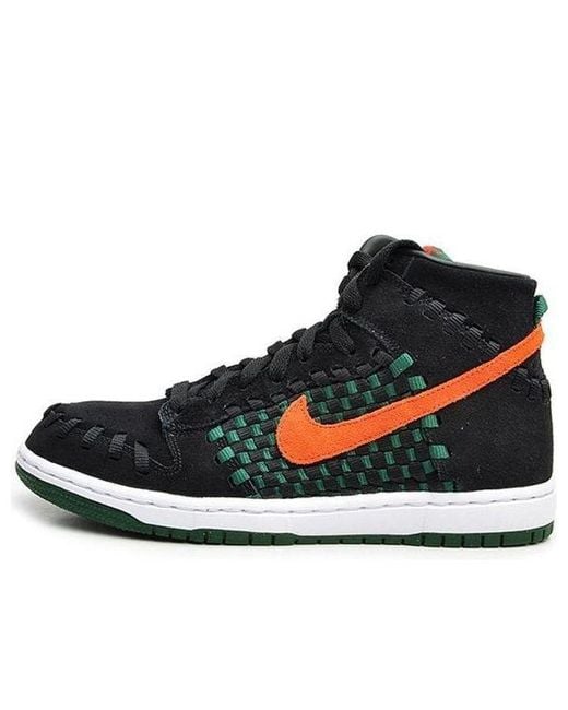 Nike Black Dunk Woven for men