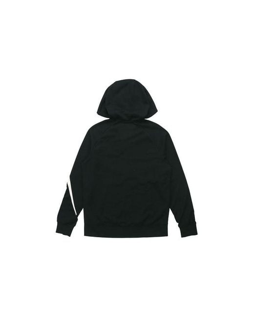 Nike Black Coat Hooded Color Block Zipper Closure Sportswear for men
