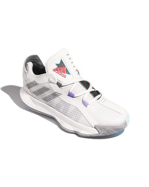 Adidas White Dame 6 Gca 'Playoff Pack' for men