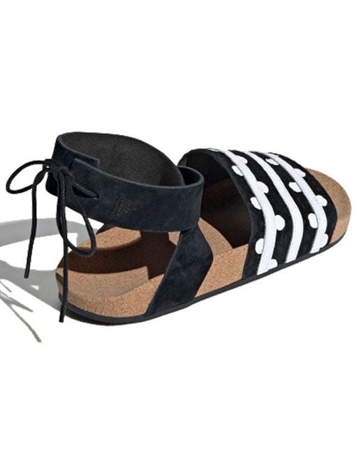Adidas Blue (Wmns) Originals Adilette Ankle Wrap