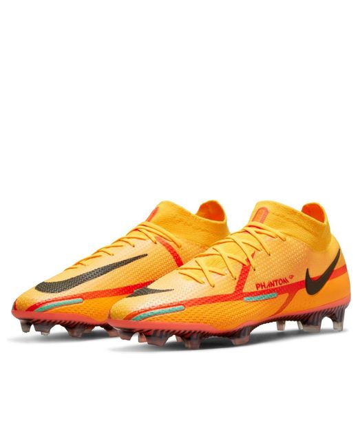 Nike Orange Phantom Gt2 Elite Df Fg 'Laser Bright Crimson' for men